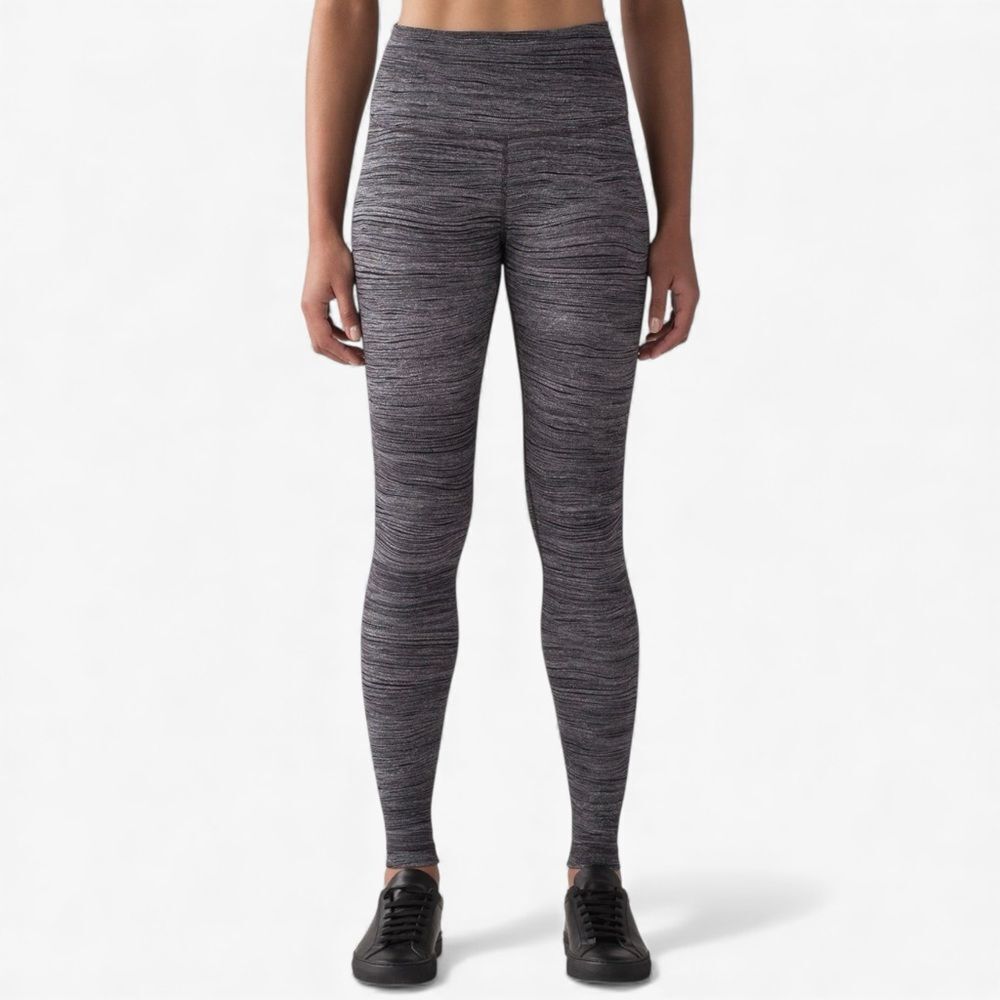 Lululemon Women's White and Black Leggings